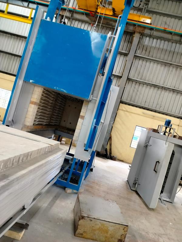 Bogie hearth furnace