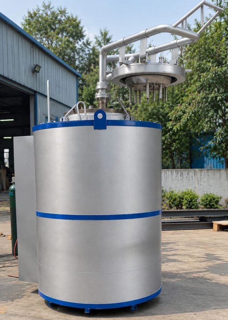Pit type furnace
