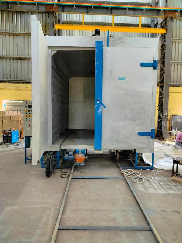 Trolley type oven